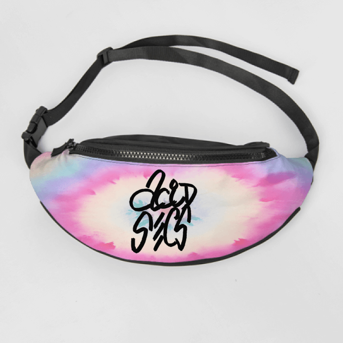 Acid Secs Tie-Dye Fanny Pack #1
Acid Secs Productions Inc.
Acid Secs Tie-Dye Fanny Pack #1 Fabric: 100% Polyester Features: Casual, Daily Casual, Polyester, Zipper, Spring, Summer, Autumn/Fall, Winter Size Chart ONE SIZE inch cm Bag Height 5.5 14.0 Bag Length 13.8 35.0 7124425998511
acid secs, bag, Delivery days 5, designer bag, fanny, fanny pack, MOQ1, pack, waist bag