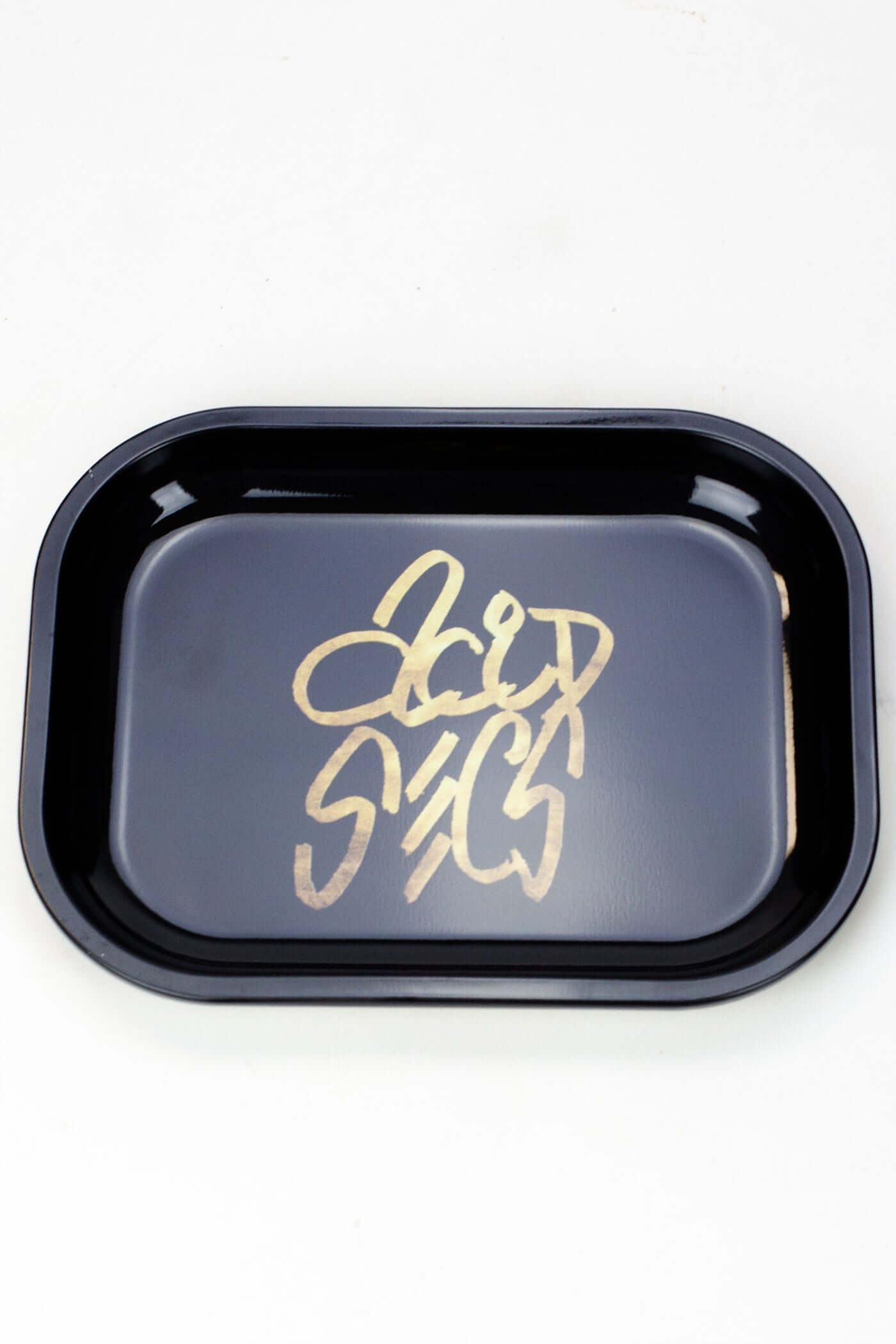 Acid Secs Metal Mini Rolling Tray
Acid Secs Productions Inc.
Acid Secs Metal Mini Rolling Tray provides a smooth surface to roll your smoking products in. With rounded edges and deep walls, it allows every piece to be scooped out without getting stuck in corners like many other trays. Mini Tray Size : 7" x 5.5" (18cm x 14cm) Eligible for $15 Flat Rate Shipping
1-1/4, 100 bucks, 100 dollar, 100% silver, 24K, 24K gold, 24K Gold Rolling Papers, 420, Accessories, accessory, Acid Productions Inc, Acid Secs, Acid