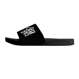 Acid Secs Slide Sandals - Black