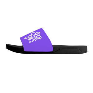 Open image in slideshow, Acid Secs Slide Sandals - Purple
