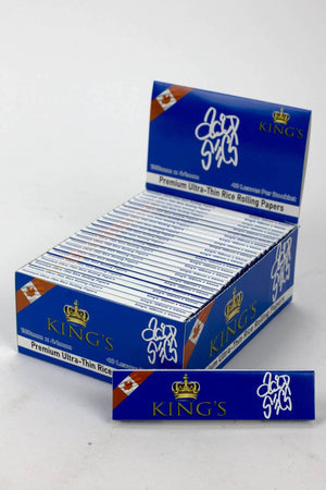 Acid Secs King's Rolling Papers - Packs
Acid Secs Productions Inc.
The Acid Secs King's Rolling Papers are Ultra-Thin Rice Rolling Papers. Features: Size: 108mm x 44mm Weight/Thickness: 13gsm Quantity: 40 leaves per pack
1-1/4, 100 bucks, 100 dollar, 100% silver, 24K, 24K gold, 24K Gold Rolling Papers, 420, Accessories, accessory, Acid Productions Inc, Acid Secs, Acid Secs Jack's, Acid Secs King's, Acid Secs Productions, addicted, apple pie, banana, birthday, blunts, Bundles, cannabis, cigars, clear, cream,