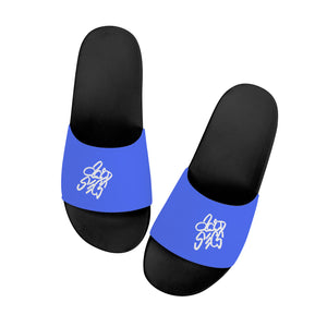 Acid Secs Slide Sandals - Blue