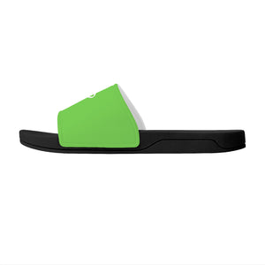 Acid Secs Slide Sandals - Lime Green