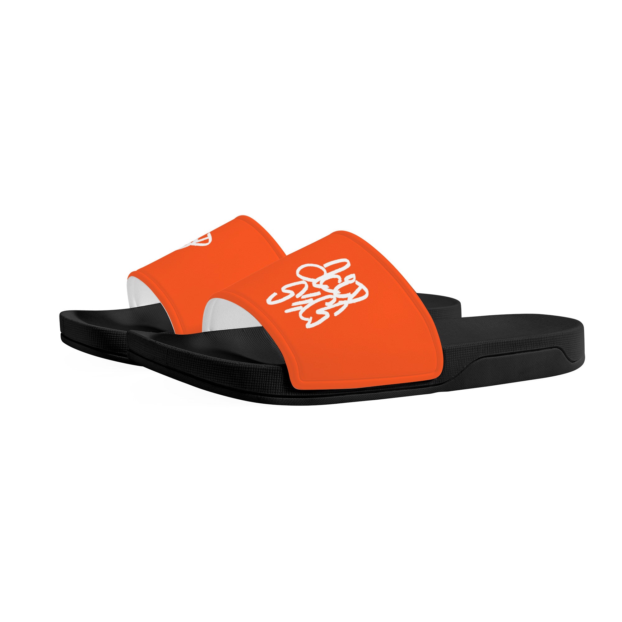 Acid Secs Slide Sandals - Orange