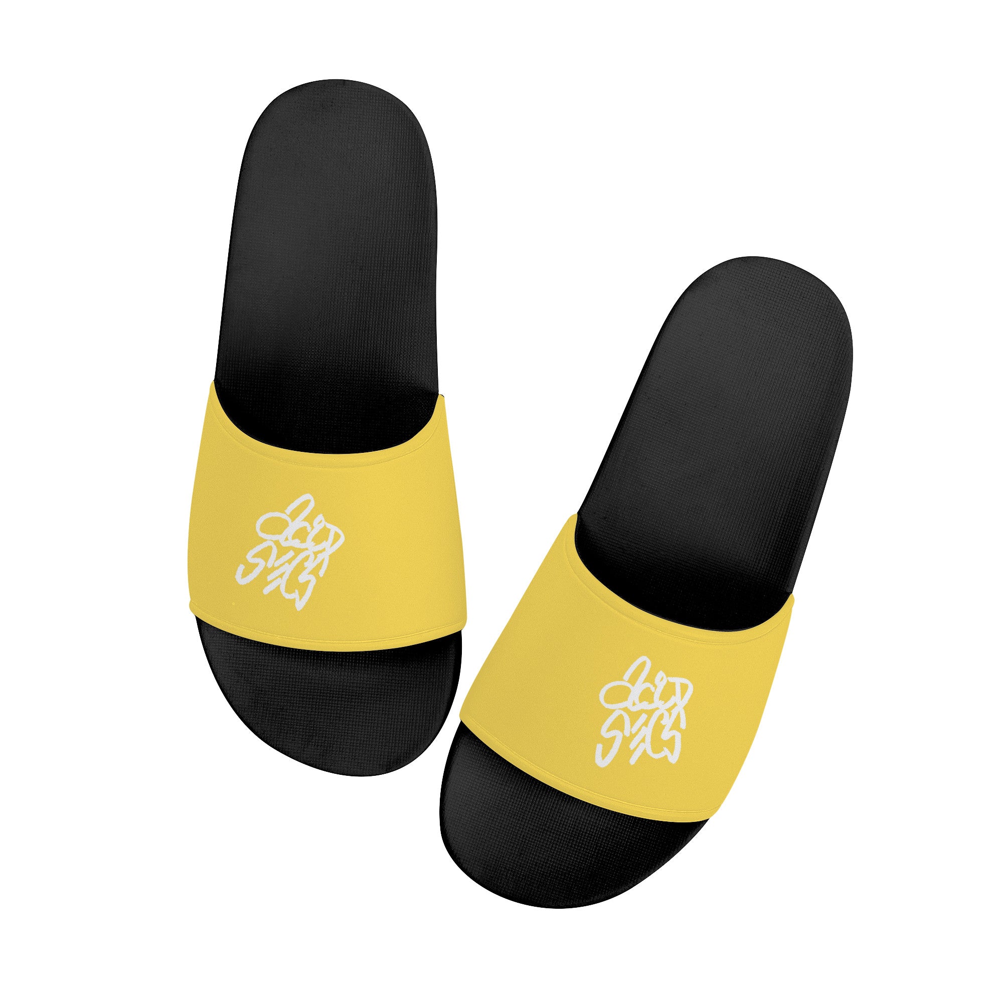 Acid Secs Slide Sandals - Yellow