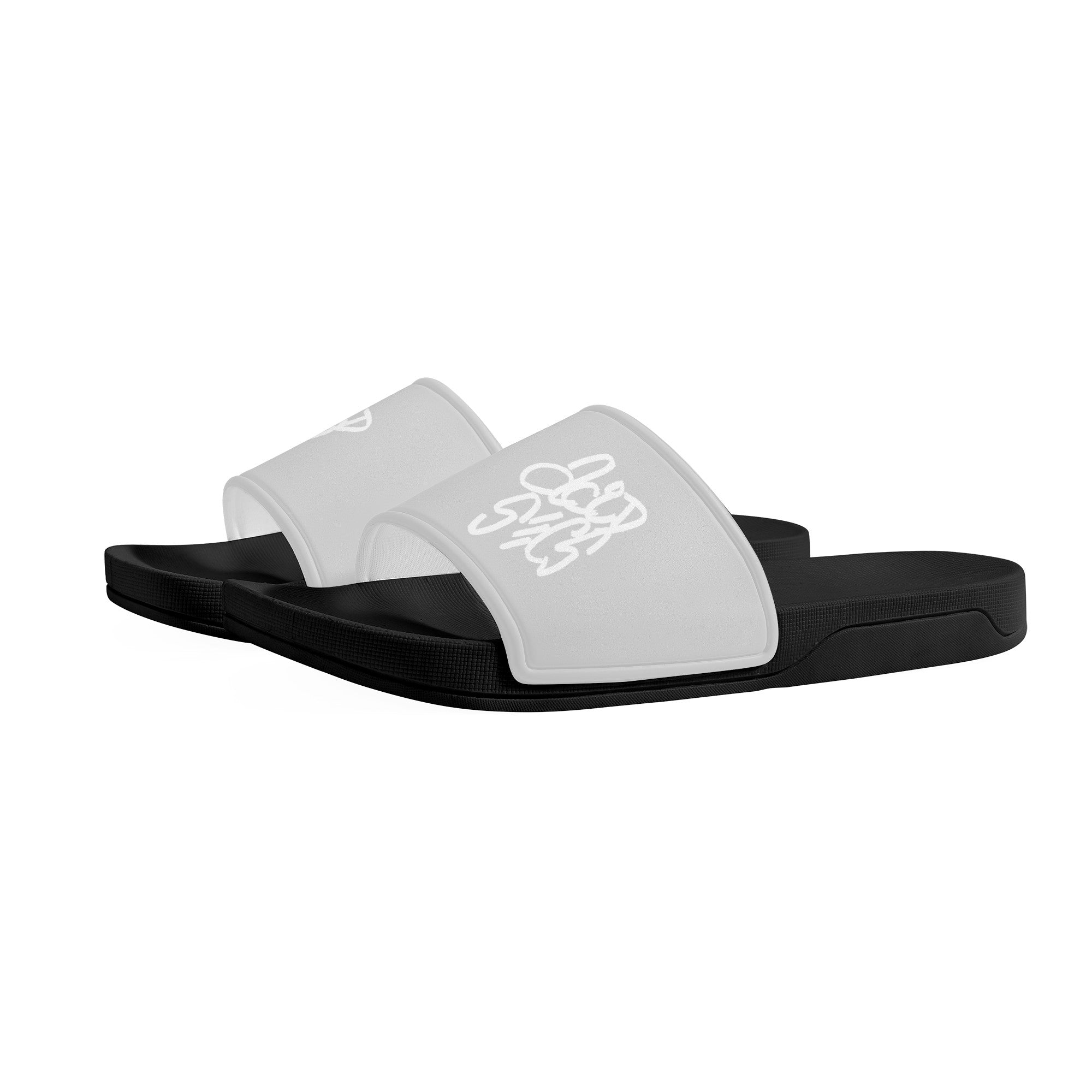 Acid Secs Slide Sandals - Light Grey