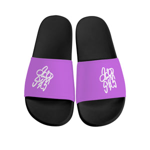 Acid Secs Slide Sandals - Light Purple