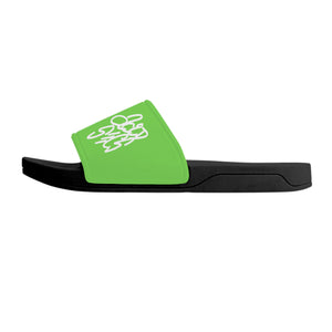 Ouvrir l&#39;image dans le diaporama, Acid Secs Slide Sandals - Lime Green
