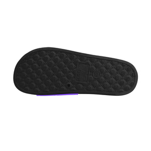 Acid Secs Slide Sandals - Purple